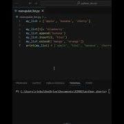 List Manipulation In Python3 CodingTips Coding Python