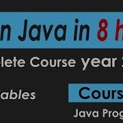 Java Programming Tutorial 5 Variables Learn Java Complete Course In 8 Hours