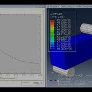 Three Points Bending Test Of Concrete Using Concrete Plasticity Model CDP In Abaqus Concrete