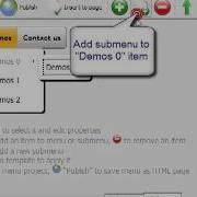 How To Create A Simple Menu With CSS3Menu