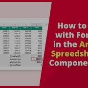 How To Work With Formulas In The Angular Spreadsheet Component