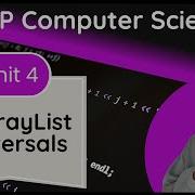 AP CSA Data Collections ArrayList Traversals