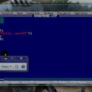 Let S Make The Hello World Using Turbo C