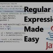 Regular Expressions Made Easy With Java 2019 Tutorials