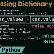 Accessing Dictionary Items In Python