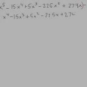 Standard Form Polynomials Into Nested Form