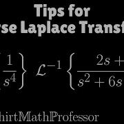 Tips For Inverse Laplace Transforms Differential Equations