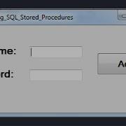 VB NET Using SQL Stored Procedures In Visual Basic Net With Source Code