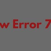 Cow Error 760