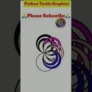 Python Turtle Graphics Multi Colour Designs Shorts Python Coding