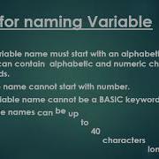 QBASIC Variable SAMSIRCOMPUTER What Is A Variable And Few Rules Of Naming Variables In The QBasic