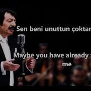 Müslüm Gürses Unutamadım With English Translation Subs Sözleriyle