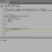 Создаём костяк сайта Express основы и Middleware