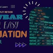 Create A Smooth Navbar Scrolling Animation HTML CSS JavaScript Tutorial Animation Ai