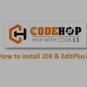 How To Install JDK EditPlus