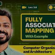 L 3 8 Fully Associative Mapping With Examples In Hindi Cache Mapping Computer Organisation