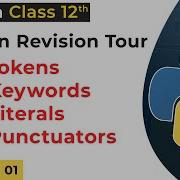 Python Revision Tour 1 Getting Started With Python Class 12 Computer Science With Python 01