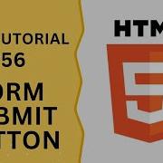 HTML Tutorial 56 Input Type Submit Button In HTML Form