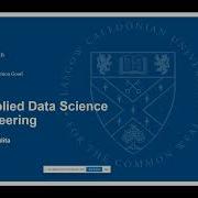 MSc Applied Data Science In Engineering Webinar