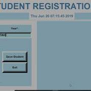 OSP Student Registration System Using Python Mysql And Tkinter