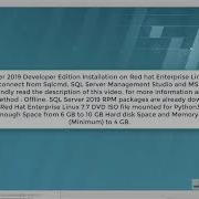 How To Install SQL Server 2019 On Red Hat Enterprise Linux 7 And Connect From SSMS
