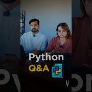 Python Q A Shorts Simplilearn