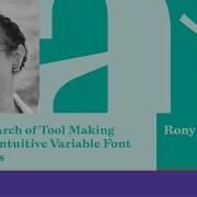 The Research Of Tool Making Towards Intuitive Variable Font Specimens