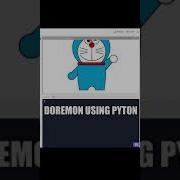 Draw Doraemon Using Python Shorts Program Coding Turtlepython