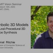 Daniel Ritchie Neuro Symbolic 3D Models Hybrid Neural Procedural 3D Shape Synthesis