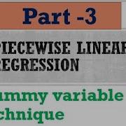 Piecewise Linear Regression Model Dummy Variable S2economicsclasses803