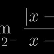 How To Compute A One Sided Limit With An Absolute Value