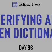 Verifying An Alien Dictionary LeetCode Easy Educative Io Day 96 Topological Sort