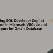 Introducing SQL Developer Copilot Integration In Microsoft VSCode MCP Support For Oracle Database