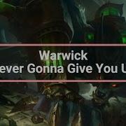 Never Gonna Give You Up Warwick AI Cover