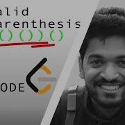 8 Valid Parenthesis Code Leetcode 20