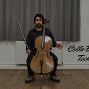 Cello Extended Techniques Hair Battuto