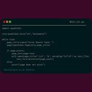 Python Pywikibot Write Wikipedia Data To Text File