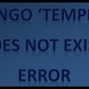 Django Template Does Not Exit Error