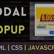 How To Create A Modal Popup Using HTML CSS And JavaScript Modal Popup Tutorial