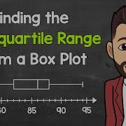 Finding The Interquartile Range From A Box Plot Box And Whisker Plot Math With Mr J