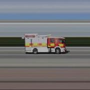 Fire Engine Slit Scan