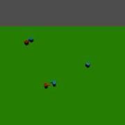 Blender Krypton Game Basic AI Test
