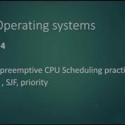CPU Scheduling Non Preemptive FCFS SJF Priority