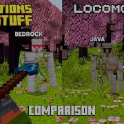 MINECRAFT SPEAR ANIMATION Bedrock Vs Java COMPARISON Actions Stuff