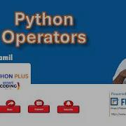 Python Operators Explained In Tamil 2026 All Types With Examples Lesson 3 Python Plus