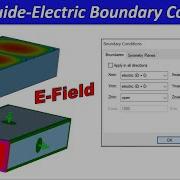 Design Rectangular Waveguide In CST Electric Boundary Condition