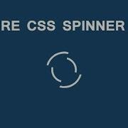 Pure CSS Spinner 1 CSS Tutorial