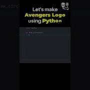 Making Avengers Logo Using Python