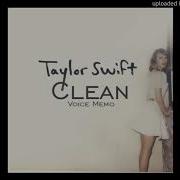 Taylor Swift Clean Voice Memo