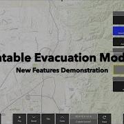 Simtable Evacuation Module Demonstration
